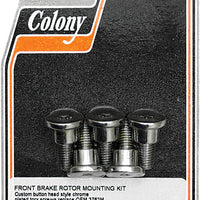 COLONY MACHINE Brake Rotor Hardware Button Head Chr - Rotors
