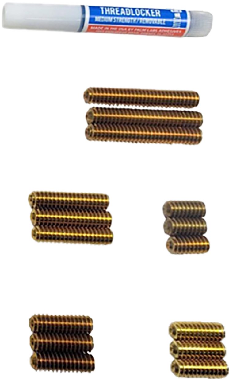 Speedwerx Brass Weight Adj Kit 1/4’’-20 - Snowmobile Collection