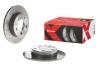 Brembo OE 12-15 Mercedes C250/13-14 C300/08-15 C350 Rear Premium Xtra Cross Drilled UV Coated Rotor - Brakes Rotors &