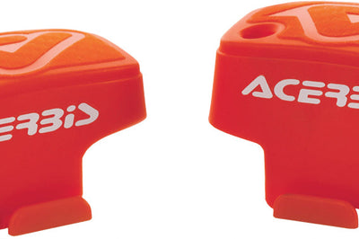 Acerbis Brembo Master Cylinder Cover White - Orange - Offroad Collection