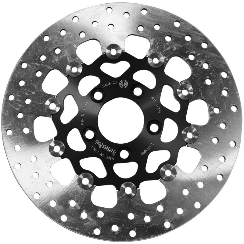 Brembo OE 00-06 HD FLHTCUI Electra Glide Ultra Clas. 1450CC 292x5mm Brake Disc - Rear Floating - Brakes