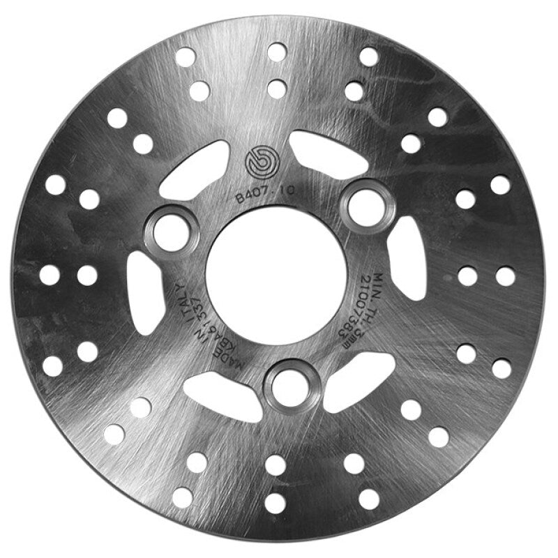 Brembo OE 07-11 Adly Fox 50CC/ 03-08 Peugeot Ludix Snake 50CC 155x3.5mm Brake Disc - Front Fixed - Brakes