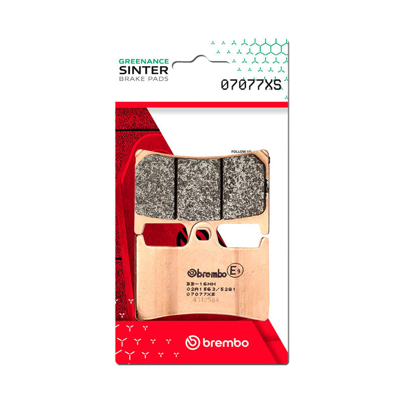 Brembo OE 08-11 Yamaha XP TMAX 500cc/17-19 SX 530cc Sinter Brake Pad - Front - Brakes