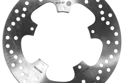 Brembo OE 10-17 Aprilia SR Max 125CC/14-15 Gilera Nexus 500CC 260x5mm Brake Disc - Front Fixed - Brakes