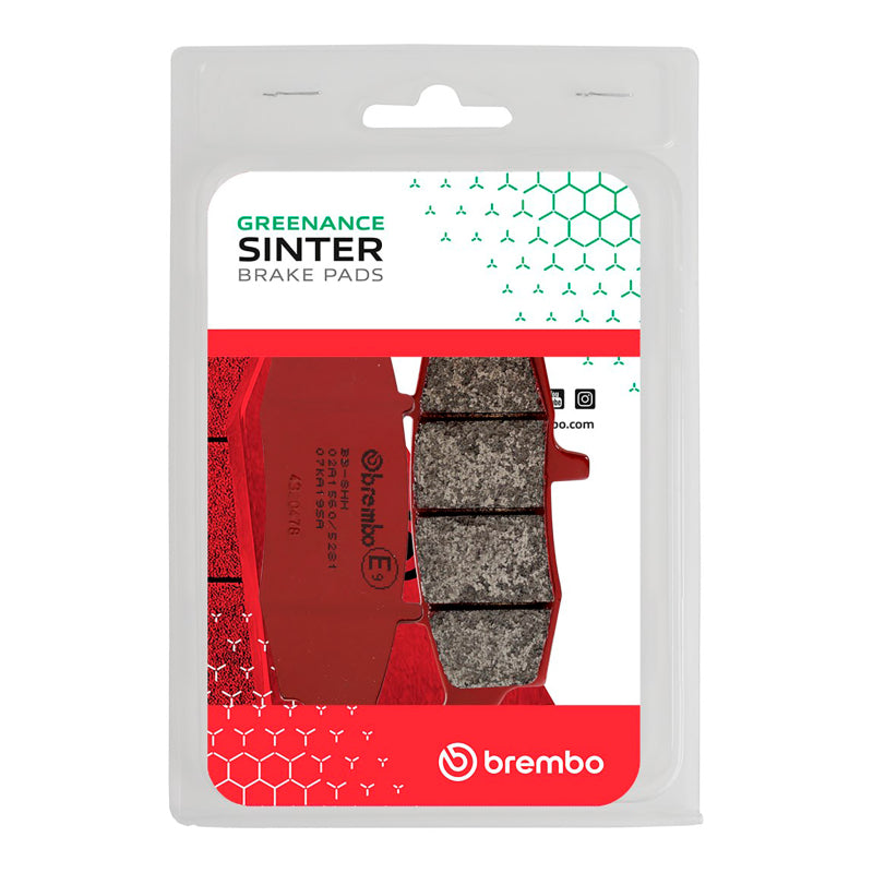 Brembo OE 11-11 Kawasaki Ninja R Left 400cc Sinter Brake Pad - Front - Brakes