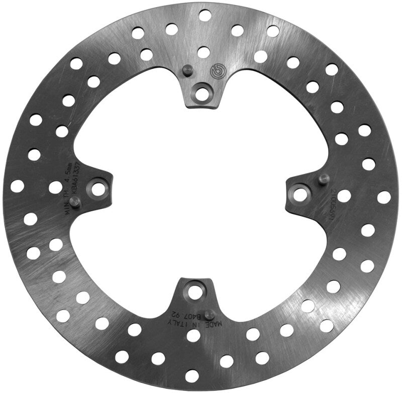 Brembo OE 13-15 Ducati Hyperstrada 821CC/13-15 Hypermotard 821CC 245x5mm Brake Disc - Rear Fixed - Brakes
