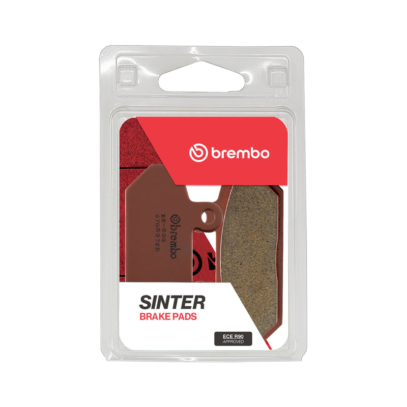 Brembo OE 18-20 Can-Am Commander MAX R EFI Left 800cc Sinter Brake Pad - Front - Brakes