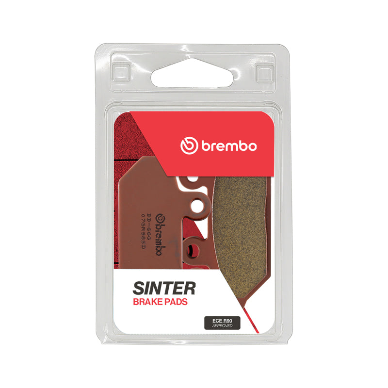 Brembo OE 18-20 Can-Am Commander MAX R EFI Right 800cc Sinter Brake Pad - Front - Brakes