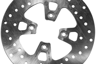 Brembo OE 99-02 Yamaha XN Teos 125CC/2001 150CC 220x4.5mm Brake Disc - Front Fixed - Brakes