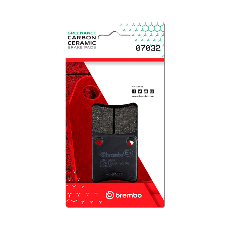 Brembo OE Cagiva 50/Daelim Message/Daelim S-Five Carbon Ceramic Brake Pad - Front - Brakes