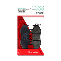 Brembo OE Honda Ch/Honda Ses/Honda Ps/Honda Sh/Honda Lead Carbon Ceramic Brake Pad - Front - Brakes