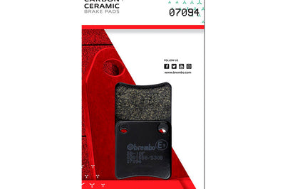 Brembo OE Honda Dn-01/Honda Fjs/Honda Silverwing/Honda X-Adv/Piaggio X10 Carbon Ceramic Brake Pad - Brakes