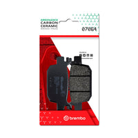 Brembo OE Honda Nss/Honda Sh/Honda Silverwing/Honda Forza/Honda Adv Carbon Ceramic Brake Pad - Rear - Brakes