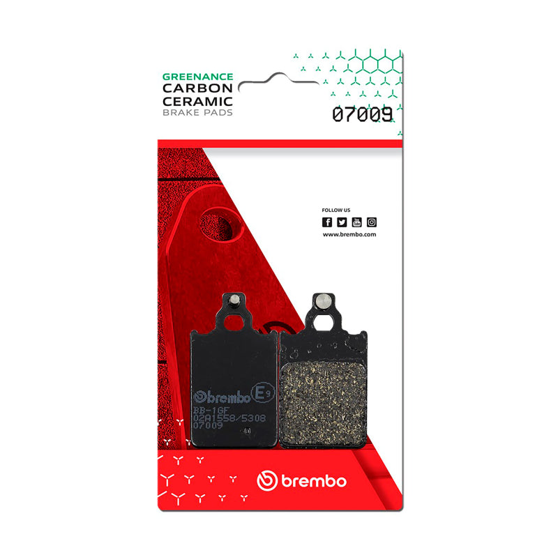Brembo OE Ktm Go/Malaguti Centro/Malaguti F/Yamaha Dt Carbon Ceramic Brake Pad - Front - Brakes