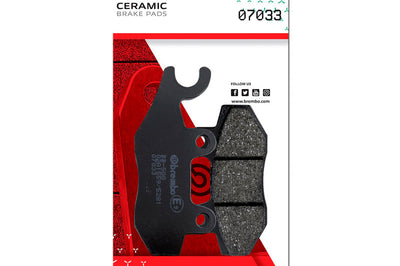 Brembo OE Kymco Super/Kymco Yager/Kymco Yup/Kymco Zing Carbon Ceramic Brake Pad - Front - Brakes