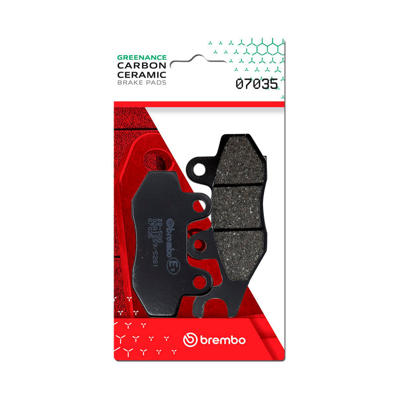 Brembo OE Malaguti Centro/Malaguti Blog/TGB Arkos Tec Carbon Ceramic Brake Pad - Front - Brakes