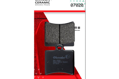 Brembo OE Malaguti Madison/Malaguti Password/Malaguti Phantom Carbon Ceramic Brake Pad - Rear - Brakes
