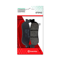 Brembo OE Mbk Skyliner/Yamaha X-City/Yamaha X-Max/Yamaha Yp Carbon Ceramic Brake Pad - Rear - Brakes