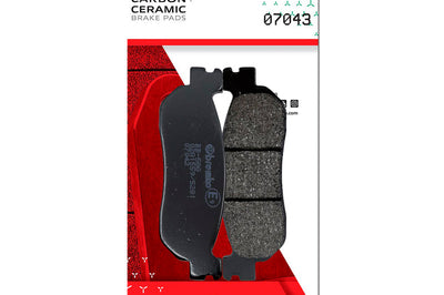 Brembo OE Mbk Skyliner/Yamaha X-City/Yamaha X-Max/Yamaha Yp Carbon Ceramic Brake Pad - Rear - Brakes
