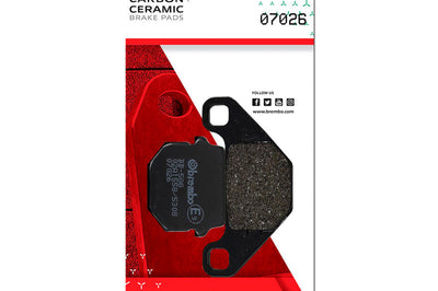 Brembo OE Peugeot Speedfight/Peugeot Squab/Peugeot Trekker Carbon Ceramic Brake Pad - Front - Brakes