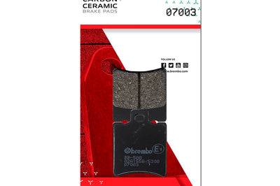 Brembo OE Piaggio Storm/Piaggio Tph/Piaggio Zip/Piaggio Typhoon Carbon Ceramic Brake Pad - Front - Brakes