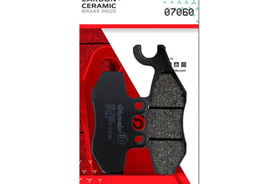 Brembo OE Piaggio X-Evo/Piaggio Mp3/Piaggio X10/Piaggio Medley Carbon Ceramic Brake Pad - Rear - Brakes