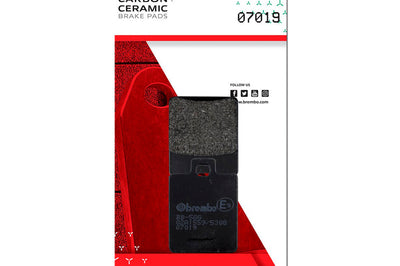 Brembo OE Piaggio Zip Carbon Ceramic Brake Pad - Front - Brakes