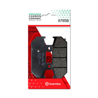 Brembo OE Suzuki An Burgman Carbon Ceramic Brake Pad - Rear - Brakes