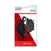 Brembo OE Suzuki Dr-Z/Suzuki Tr/Suzuki Uc/Suzuki Rm/Suzuki Epicuro Carbon Ceramic Brake Pad - Front - Brakes