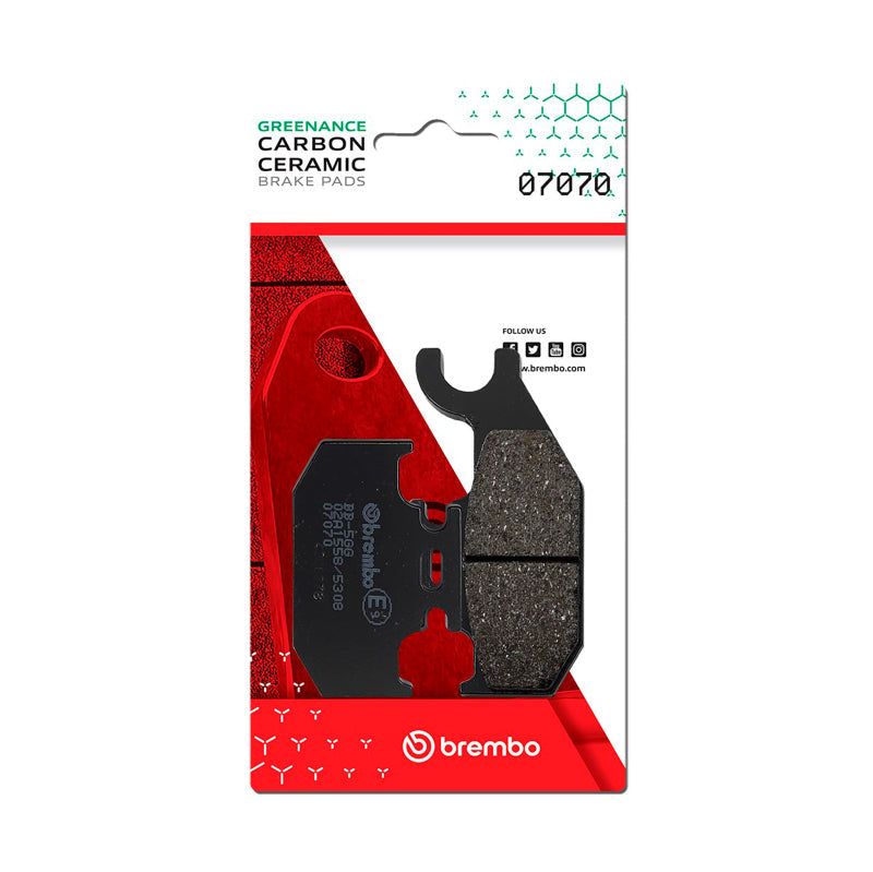 Brembo OE Suzuki Sixteen/Suzuki Uh/Suzuki Ux Carbon Ceramic Brake Pad - Rear - Brakes