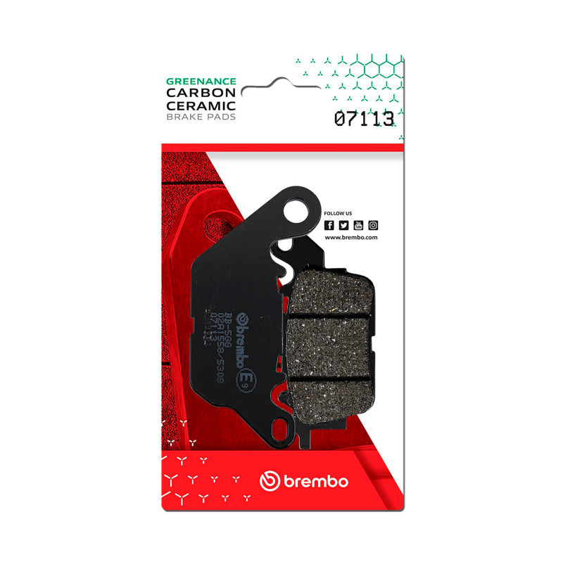 Brembo OE Yamaha DElight Carbon Ceramic Brake Pad - Front - Brakes