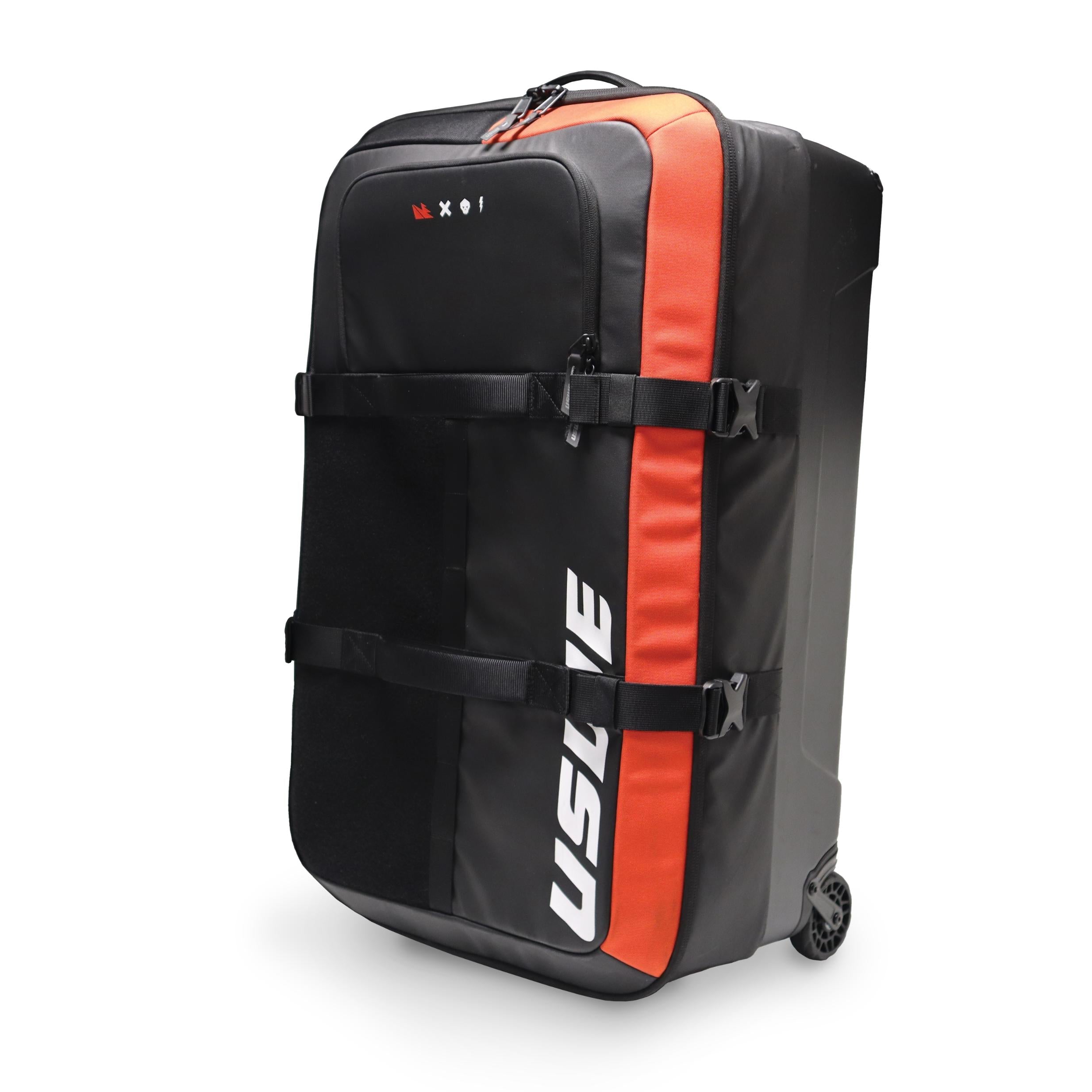 Uswe Buddy 100l Athlete Gear Trolley Bag Black/uswe Red Black/USWE