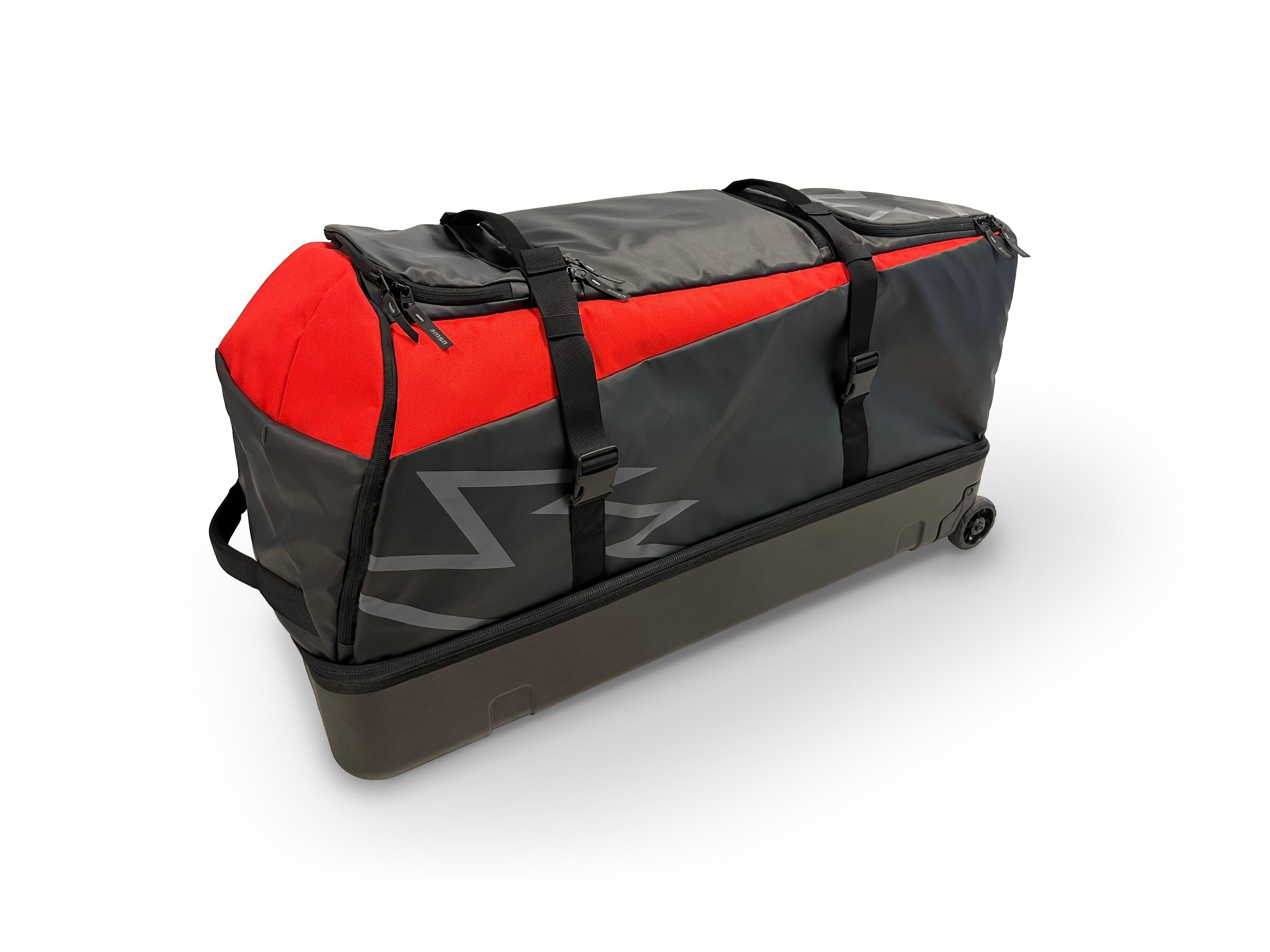 Uswe Buddy 150l Athlete Gear Trolley Bag Black/uswe Red - Black/Red - Apparel Collection
