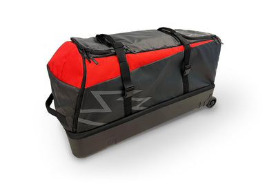 Uswe Buddy 150l Athlete Gear Trolley Bag Black/uswe Red - Black/Red - Apparel Collection