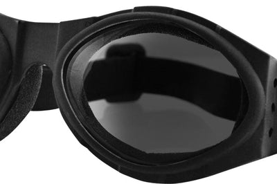 Bobster Bugeye Sunglasses Black W/smoke Reflective Lens - Harddrive Products