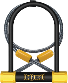 Onguard Bulldog 8012 U-lock W/cable 4 Ft - Street Collection