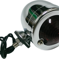 Harddrive Bullet Marker Light Chrome Red Lens Single Filament - Products