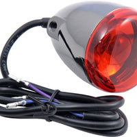 Chris Products Bullet Turn Signal Black Nicke Red Lens Harddrive