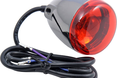 Chris Products Bullet Turn Signal Black Nicke Red Lens Harddrive