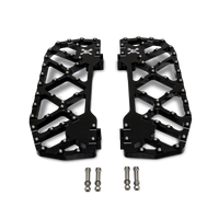 Burly Brand H-D MX- Evolution Floorboards - Black - Controls