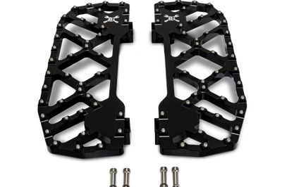 Burly Brand H-D MX- Evolution Floorboards - Black - Controls