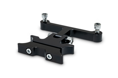 Burly Brand H-D Speedo Relocation Kit - Black - Seats