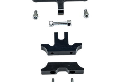 Burly Brand H-D Speedo Relocation Kit - Black - Seats