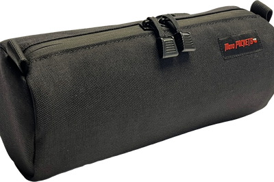 MOTO POCKETS Burrito Handlebar Bag Black - Luggage