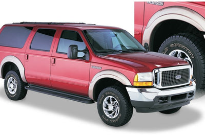 Bushwacker 00-05 Ford Excursion OE Style Flares 4pc - Black - Fender & Trim