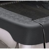 Bushwacker 02-08 Dodge Ram 1500 Fleetside Bed Rail Caps 76.3in - Black - Tonneau Covers