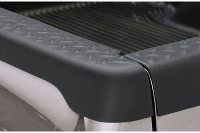 Bushwacker 02-08 Dodge Ram 1500 Fleetside Bed Rail Caps 76.3in - Black - Tonneau Covers
