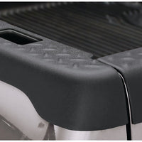 Bushwacker 02-08 Dodge Ram 1500 Fleetside Bed Rail Caps 76.3in - Black - Tonneau Covers