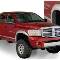 Bushwacker 02-08 Dodge Ram 1500 Fleetside Extend-A-Fender Style Flares 4pc 78.0/96.0in Bed - Black - Fender & Trim