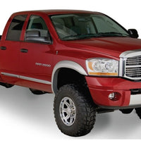 Bushwacker 02-08 Dodge Ram 1500 Fleetside Extend-A-Fender Style Flares 4pc 78.0/96.0in Bed - Black - Fender & Trim